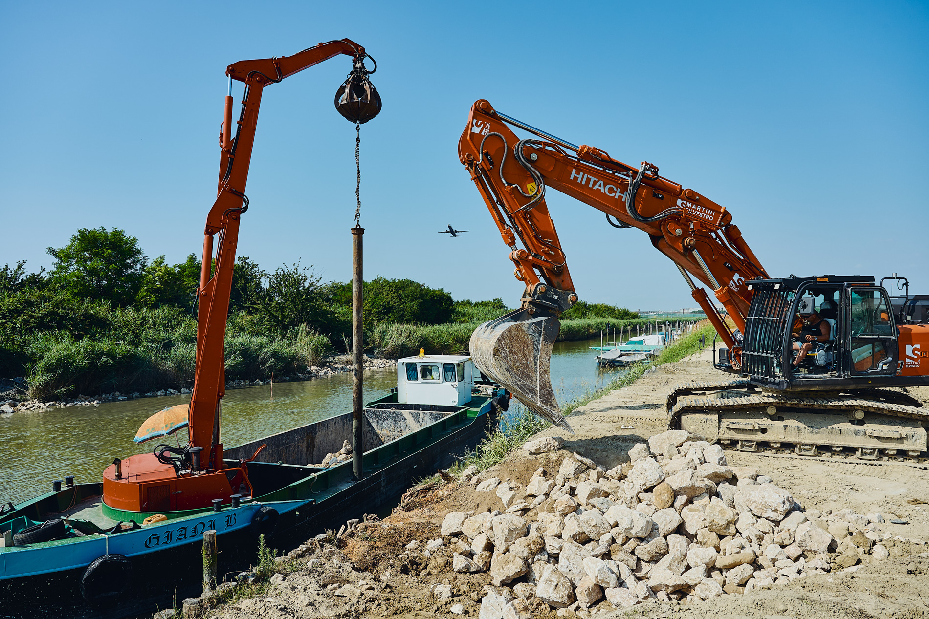 Realizzazione canale a Favaro Veneto